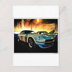 Datsun Zレースカー ポストカード