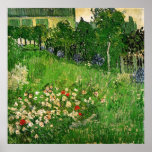 Daubigny's Garden by Van Gogh ポスター<br><div class="desc">Daubigny's Garden by Van Gogh</div>