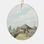 Daud-Pasciaのパブのキャンプ。 ウィリアムのワット、18 セラミックオーナメント (左)