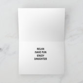 DAUGHERの「21位」誕生日とラブカード カード (内部)