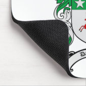 DAUGHERTYの家紋- DAUGHERTYの紋章付き外衣 マウスパッド (コーナー)