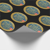 Daughter American Revolution Descendant Patriot ラッピングペーパー (角)