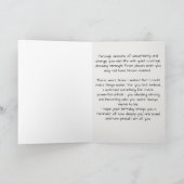 Daughter Birthday Card カード (内部)