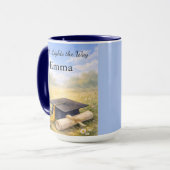 Daughter Graduation Personalized Christian Gift マグカップ (正面左)