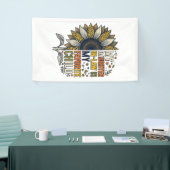 Daughter In Law Favorite Child Sunflower Vintage S 横断幕 (トレードショー)