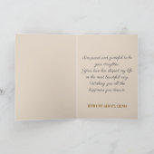 Daughter Mother’s Day Photo Card カード (内部)