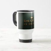 "Daughter of a King" Christian Mug トラベルマグ (正面左)