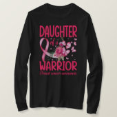 Daughter Of A Warrior Breast Cancer Tシャツ (デザイン正面)
