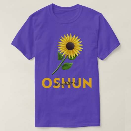Daughter of Oshun Tシャツ (デザイン正面)