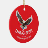 Daughter of the American Revolution DAR eagle star セラミックオーナメント (右)