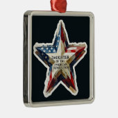 Daughter of the American Revolution DAR star USA メタルオーナメント (右)