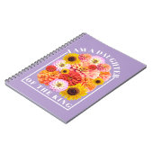 Daughter of The King Bible Verse Flower ノートブック (左側)