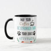 Daughter's Attitude Coffee,dog's mug,coffee mug マグカップ (左)