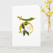 Daughters of the Nile カード (黄色い花)