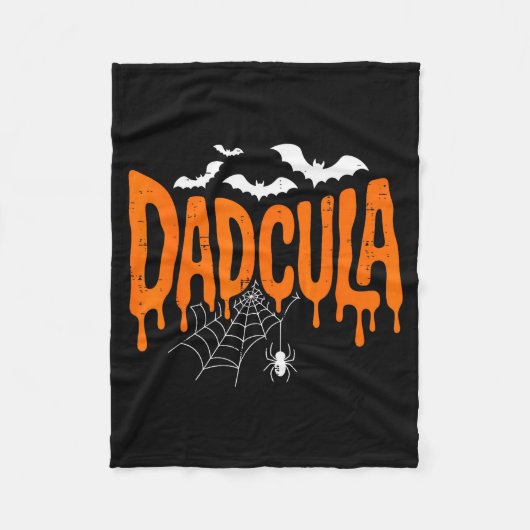 Daula Funny Halloween Dad Costume Sder Bat For Dad フリースブランケット (正面)