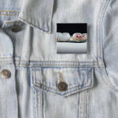 Daum、ナンシー、フランス著2つのボール 缶バッジ (インサイチュ)