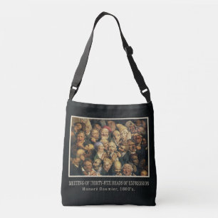 Daumier's Expressionsアートバッグ クロスボディバッグ