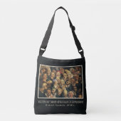 Daumier's Expressionsアートバッグ クロスボディバッグ (正面)