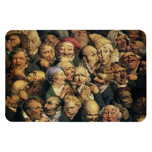 Daumier's Expressionsマグネット マグネット (横)