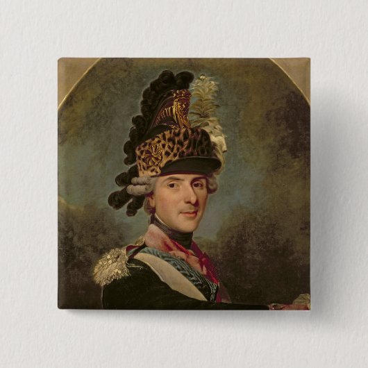 Dauphin、ルイdeフランスの1760年代 缶バッジ (正面)