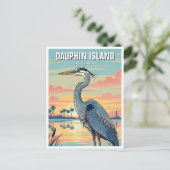 Dauphin Island Alabama Travel ポストカード (スタンド正面)
