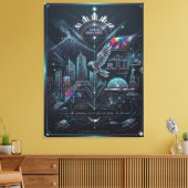 Davao: City of Future キャンバスプリント (インサイチュ (リビング))