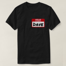 Daveとしてハロウィーンに移動 Tシャツ