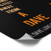 DAVEのポスター ポスター (角)