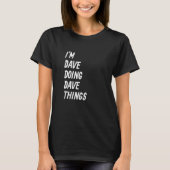 Daveの日常17 Tシャツ (正面)