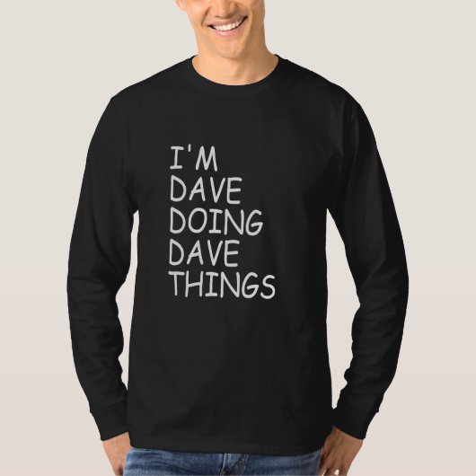 Daveの日常59 Tシャツ (正面)