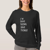 Daveの日常73 Tシャツ (正面)