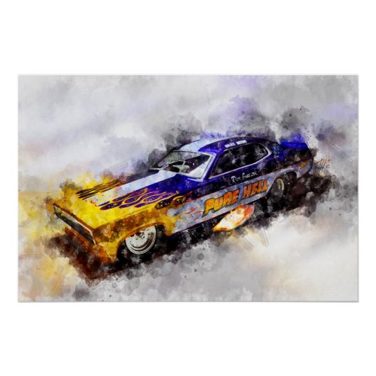 Dave Beebe, Pure Hell ポスター (正面)