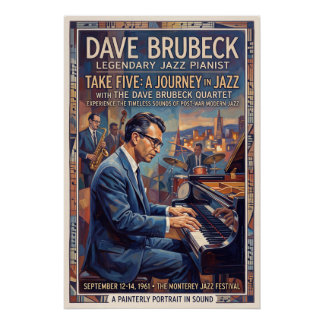 Dave Brubeck ポスター