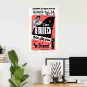 Dave Brubeck - Paul Desmond jazz poster ポスター (ホームオフィス)