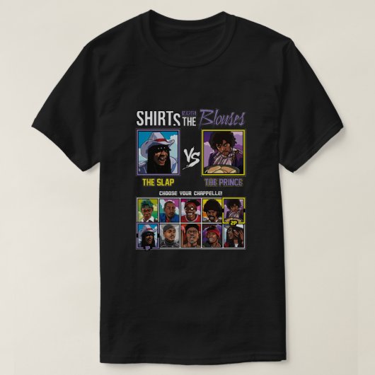 Dave Chappelle – シャツvsブラウス Tシャツ (デザイン正面)