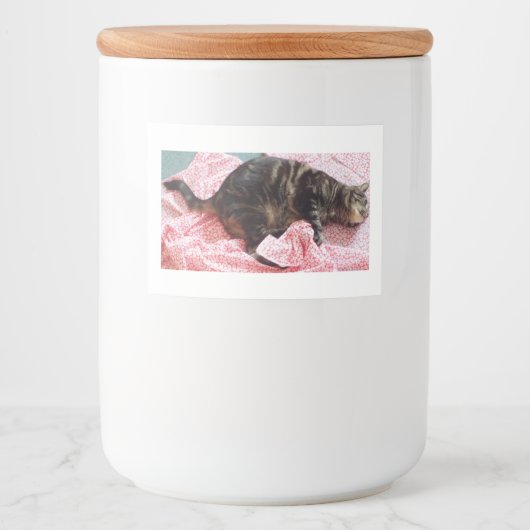 Dave Foodラベルを調整する フードラベル (正面)