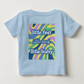 Dave Toddler Teeで発生 ベビーTシャツ (裏面)