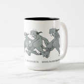 DaveStudioの大きいマグ ツートーンマグカップ (正面右)