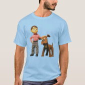 Davey and Goliath Tシャツ (正面)