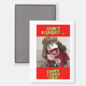 Davey's Murdoch Mysteries Magnet マグネット (正面/裏面)