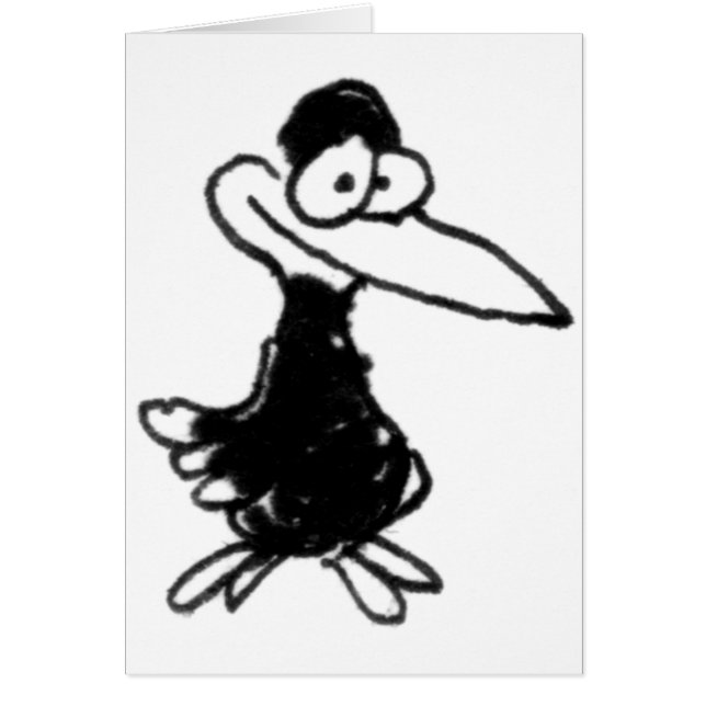 davholleの黒い鳥 (正面)