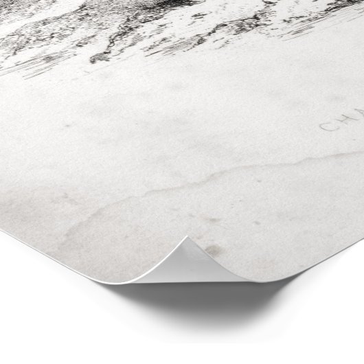 'David'のタイトルページイラストレーション ポスター (角)