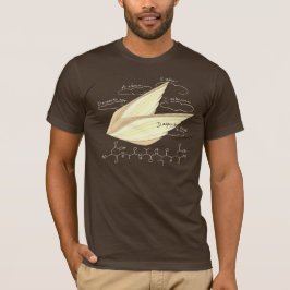 DAVIDペプチド、AUCテーマ、カスタムテキスト、ダーク Tシャツ