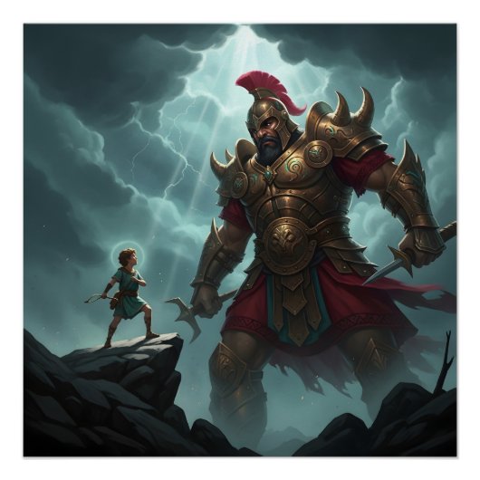 David and Goliath Poster ポスター (正面)