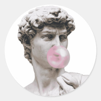 David - Buble Gum ラウンドシール