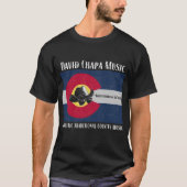 🔥 David Chapa Music - "Three Chords & The Truth" Tシャツ (正面)