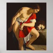 David contemplating the head of Goliath ポスター (正面)