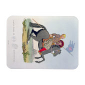 David, Earl of Huntingdon (1084-1153) 1120, engrav マグネット (横)