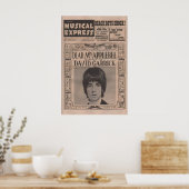 DAVID GARRICK Poster - 1966 original NME Poster ポスター (キッチン)