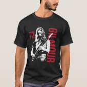 David Gilmour - Gilmour 72 Tシャツ (正面)